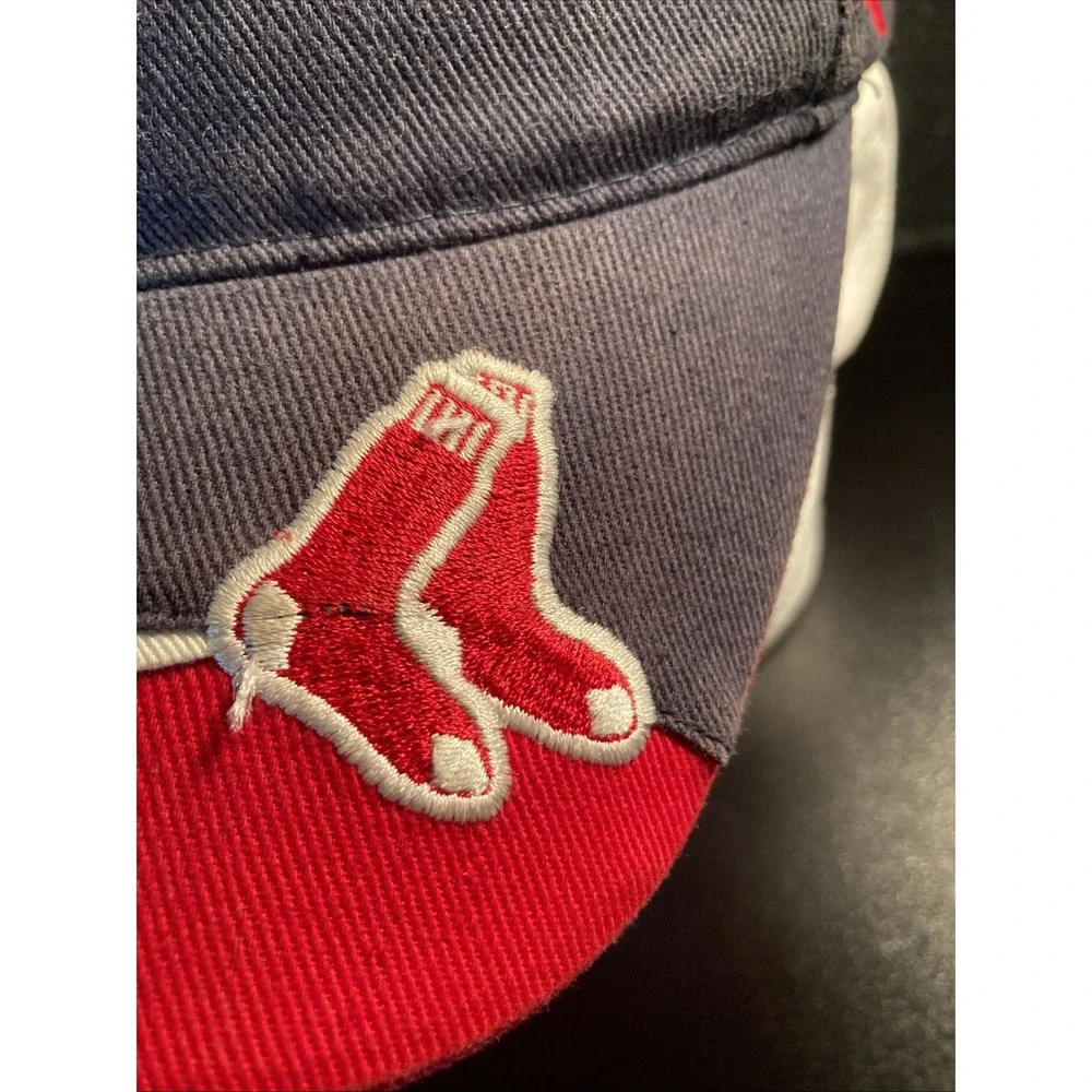 Boston Red Sox Twins Youth Enterprise Cotton Cap Genuine MLB Strapback Pre‑Owned